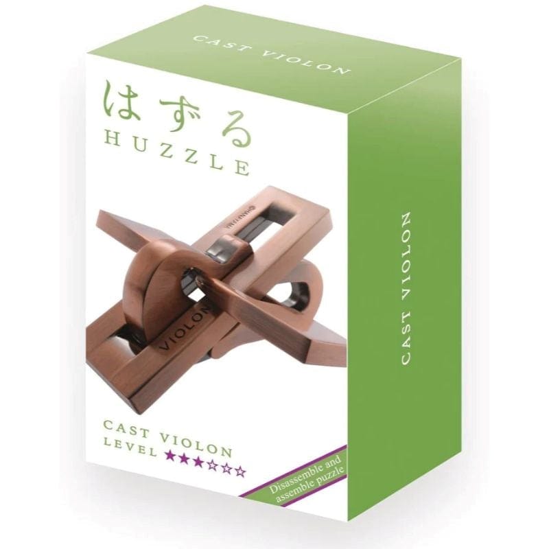 Hanayama Logic Puzzles Cast Puzzle - Violin (Level 3)