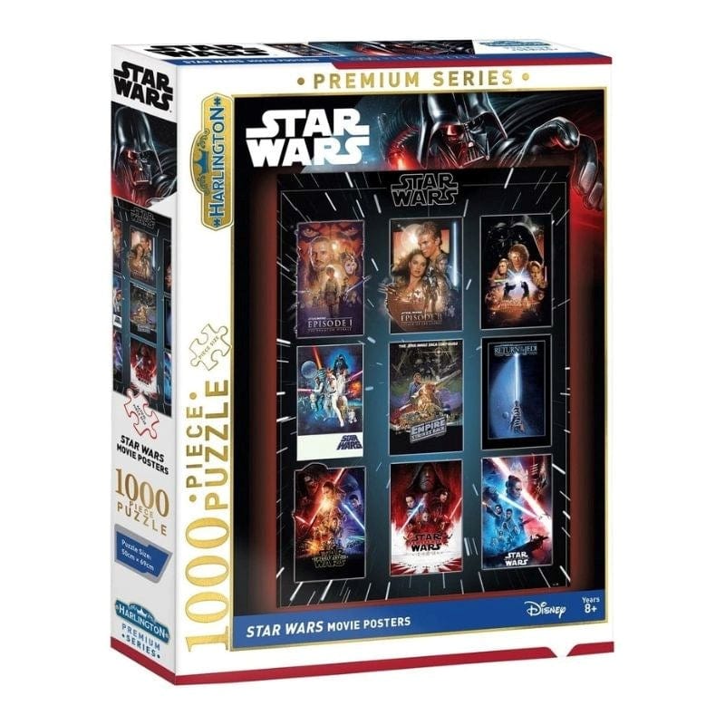 Harlington Jigsaws Star Wars Movie Poster (1000pc) Harlington