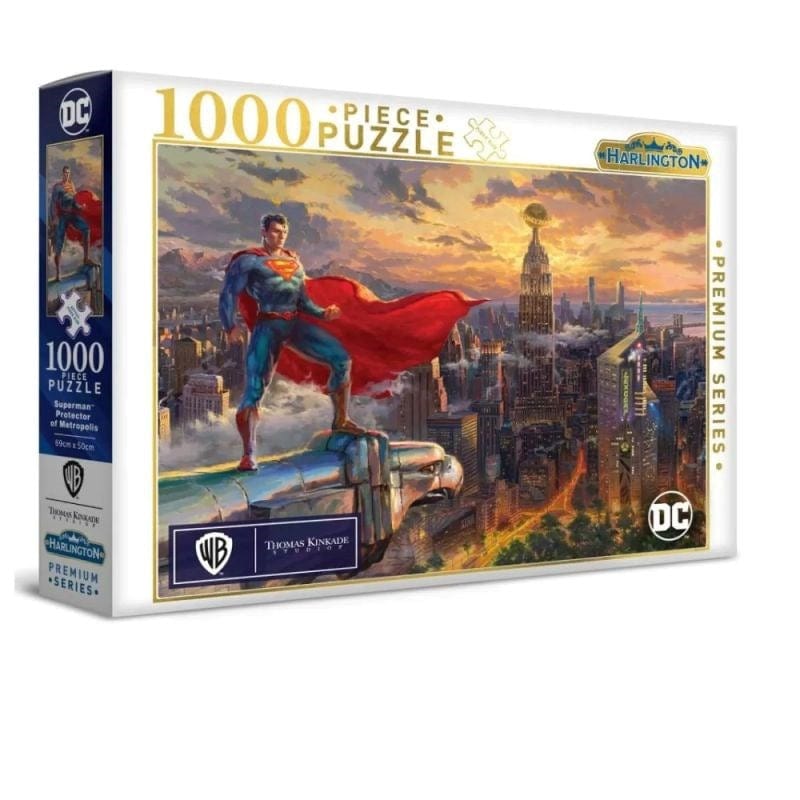Harlington Jigsaws Thomas Kinkade - Dc -Superman (1000pc) Harlington