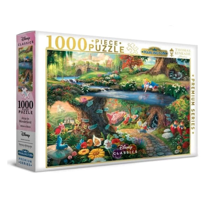 Thomas Kinkade - Disney - Alice In Wonderland (1000pc) Harlington