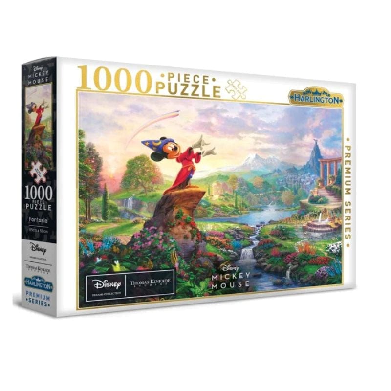 Harlington Jigsaws Thomas Kinkade - Disney - Fantasia (1000pc) Harlington