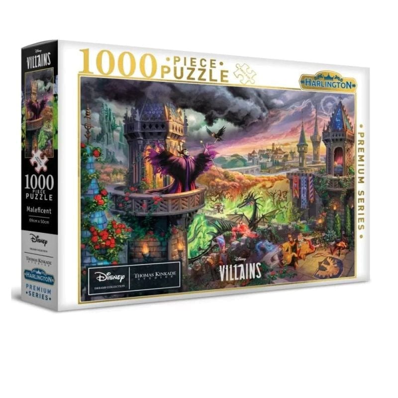 Harlington Jigsaws Thomas Kinkade - Disney - Maleficent (1000pc) Harlington