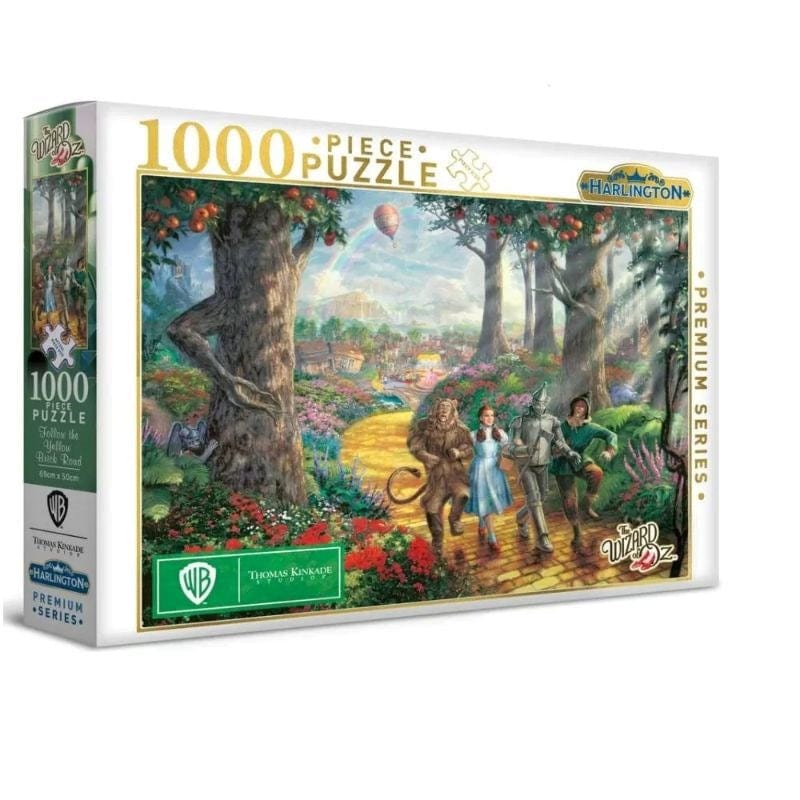 Harlington Jigsaws Thomas Kinkade - Follow The Yellow Brick Road  (1000pc) Harlington