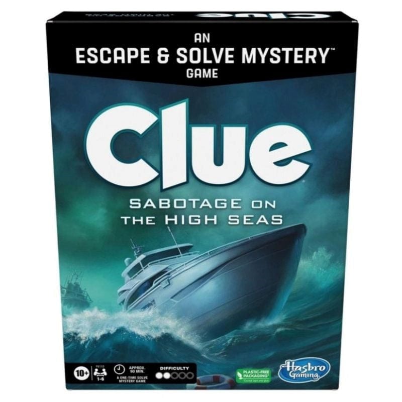 Hasbro Board & Card Games Clue Escape - Sabotage On The High Seas
