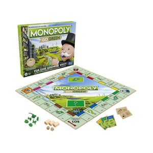 Hasbro Board & Card Games Monopoly Go Green