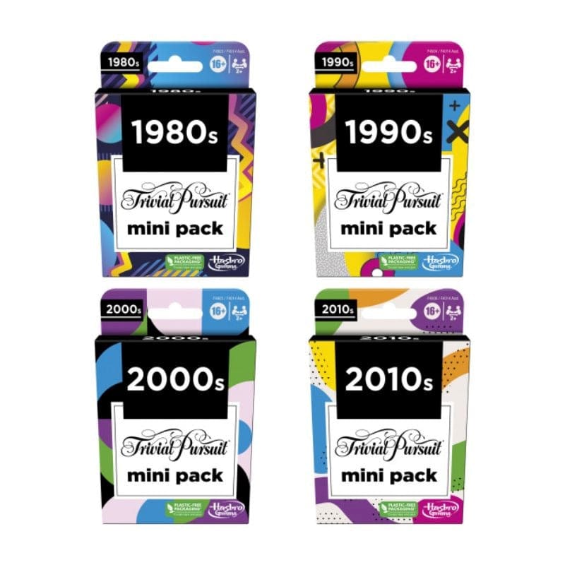 Hasbro Board & Card Games Trivial Pursuit Mini Pack Game Assortment