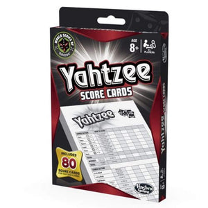 Hasbro Board & Card Games Yahtzee Score Cards (Black Box)