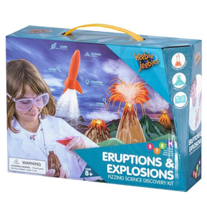 Heebie Jeebies Novelties Science Kit - Eruptions and Explosions