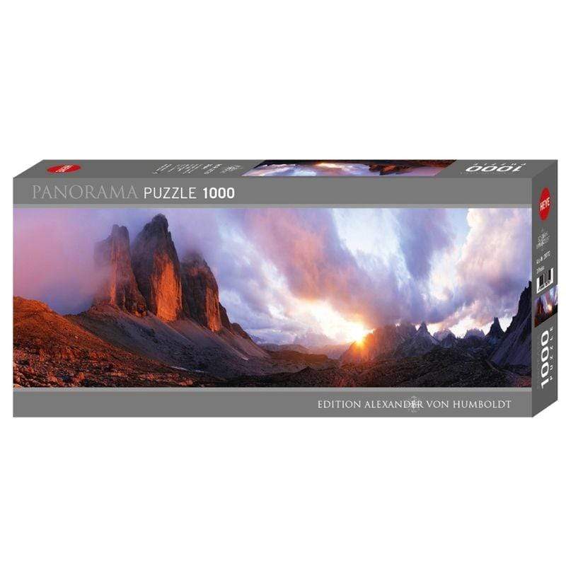Heye Jigsaws 3 Peaks (1000pc Panorama) Heye