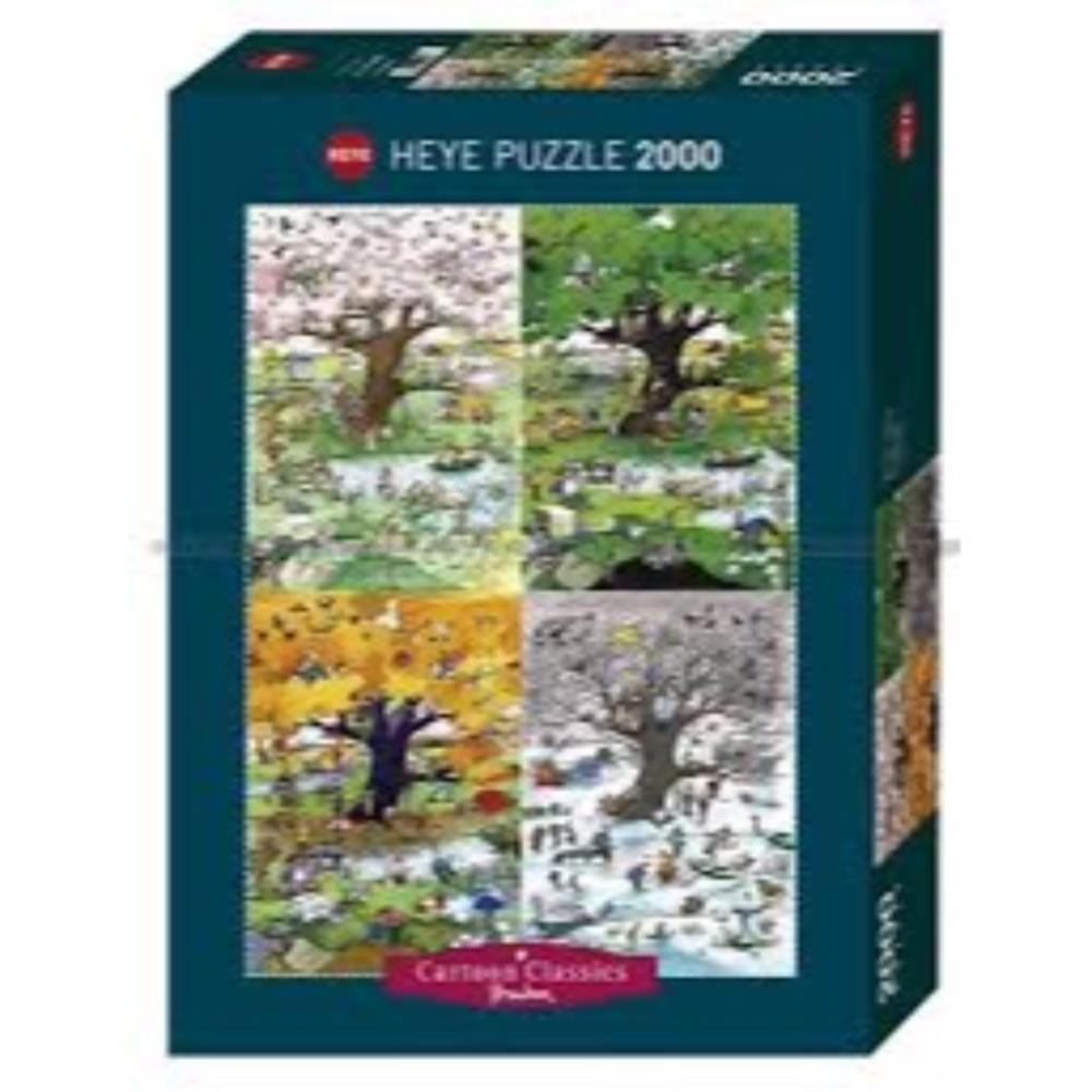 Heye Jigsaws 4 Seasons - Blachon (2000pc) Heye