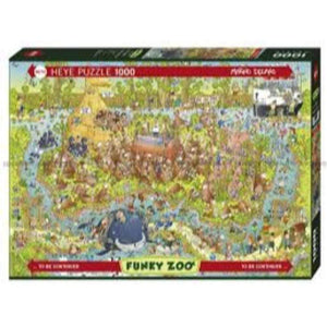 Heye Jigsaws Australian Habitat - Funky Zoo (1000pc) Heye