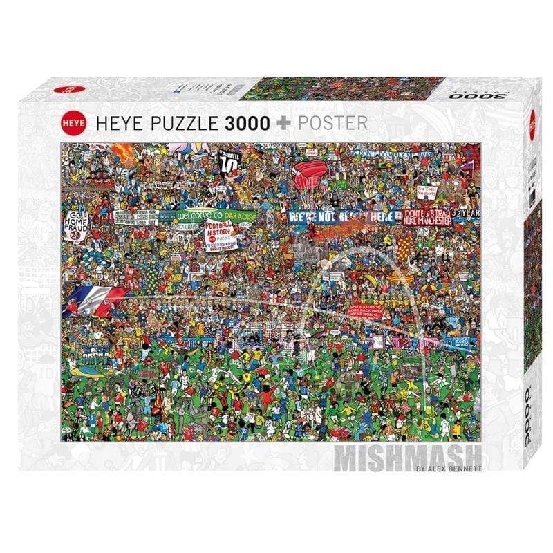 Heye Jigsaws Bennett - Football History (3000pc) Heye
