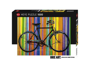 Heye Jigsaws Bike Art - Freedom Deluxe (1000pc) Heye