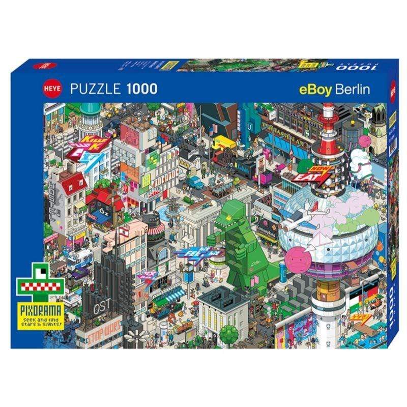 Heye Jigsaws Eboy - Berlin Quest (1000pc) Heye