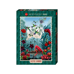 Heye Jigsaws Exotic Garden - Bird Paradise (1000pc) Heye