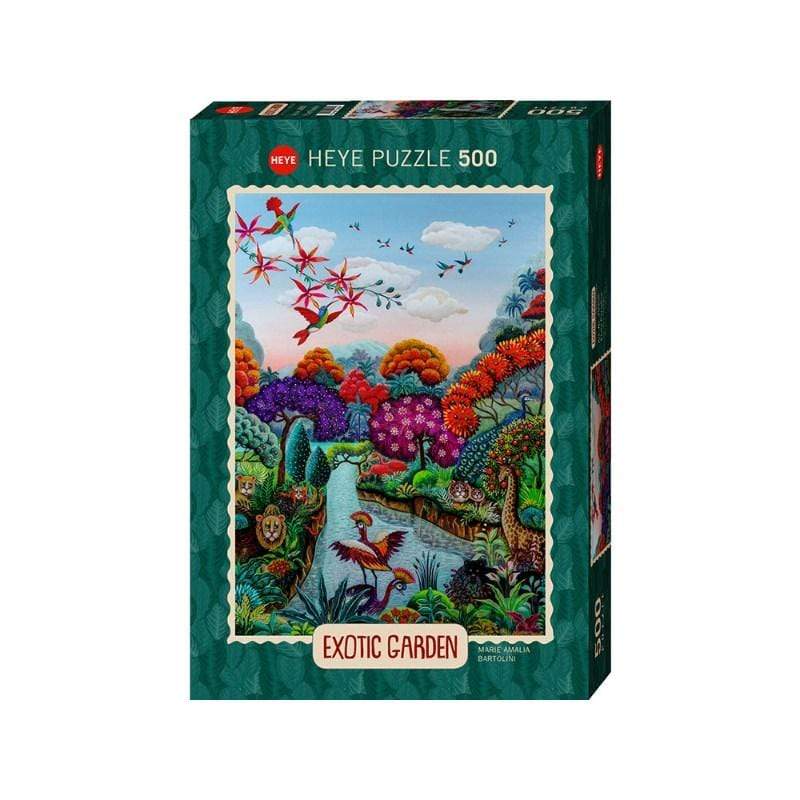Heye Jigsaws Exotic Garden - Plants (500pc) Heye