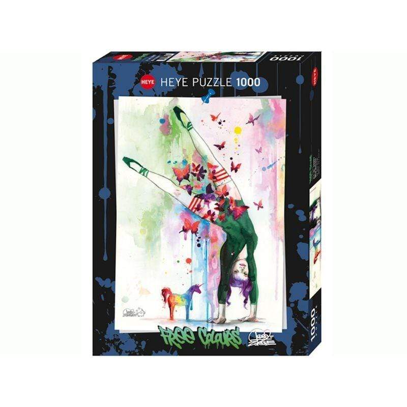 Heye Jigsaws Free Colours - Mini Unicorn 10 (1000pc) Heye