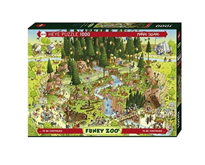 Funky Zoo - Black Forest Habitat (1000pc) Heye