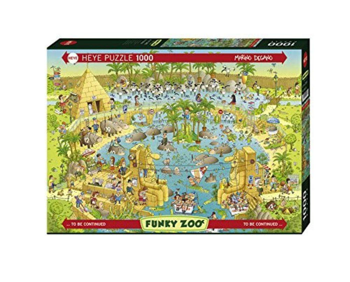 Funky Zoo - Nile Habitat (1000pc) Heye