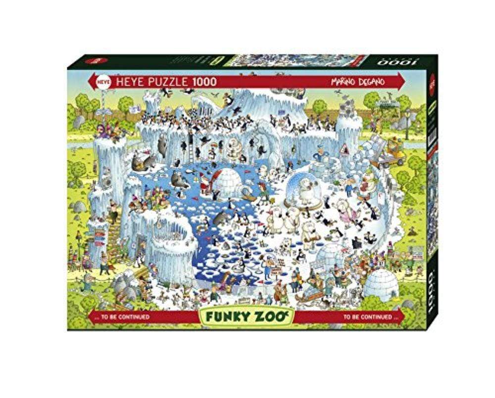 Heye Jigsaws Funky Zoo - Polar Habitat (1000pc) Heye