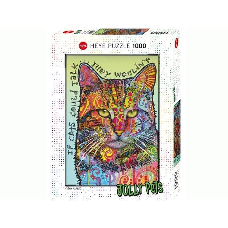 Heye Jigsaws Jolly Pets - If Cats Could Talk (1000pc) Heye