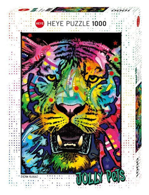 Heye Jigsaws Jolly Pets - Wild Tiger (1000pc) Heye