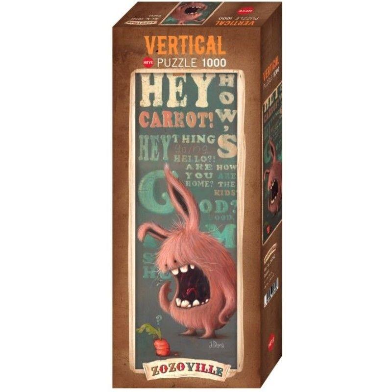 Heye Jigsaws Zozoville Carrot (1000pc Vertical) Heye
