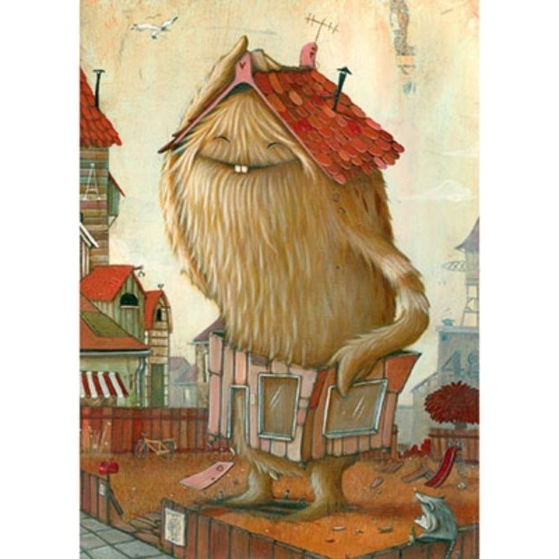 Heye Jigsaws Zozoville - Neighbourhood (1000pc) Heye