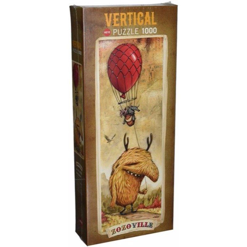 Heye Jigsaws Zozoville - Red Balloon (1000pc Vertical) Heye