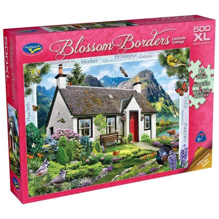 Blossom Borders - Lochside Cottage (500pc) Holdson