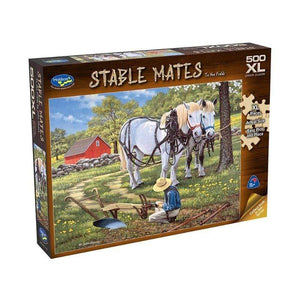 Holdson Jigsaws Stable Mates Fields (500pc) XL Holdson