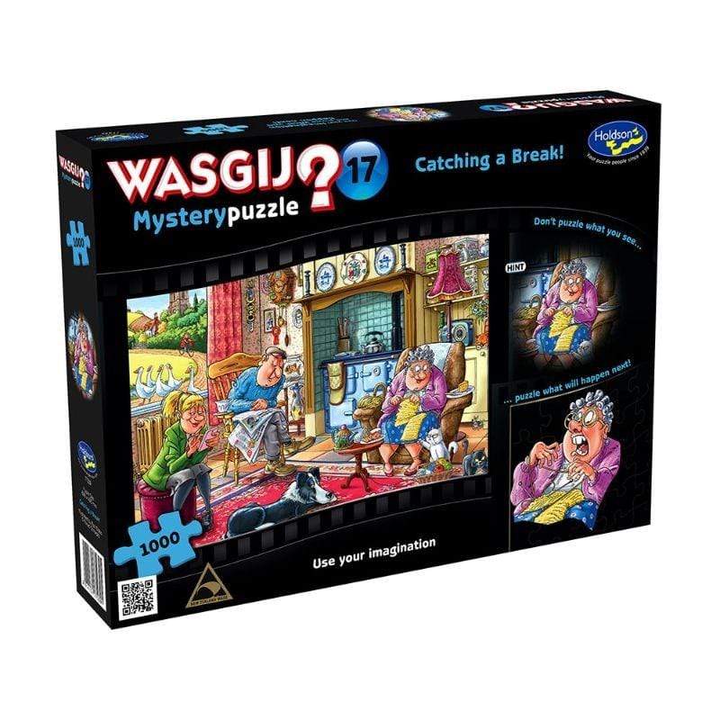 Holdson Jigsaws Wasgij? Mystery Puzzle 17 - Catch Break (1000pc)