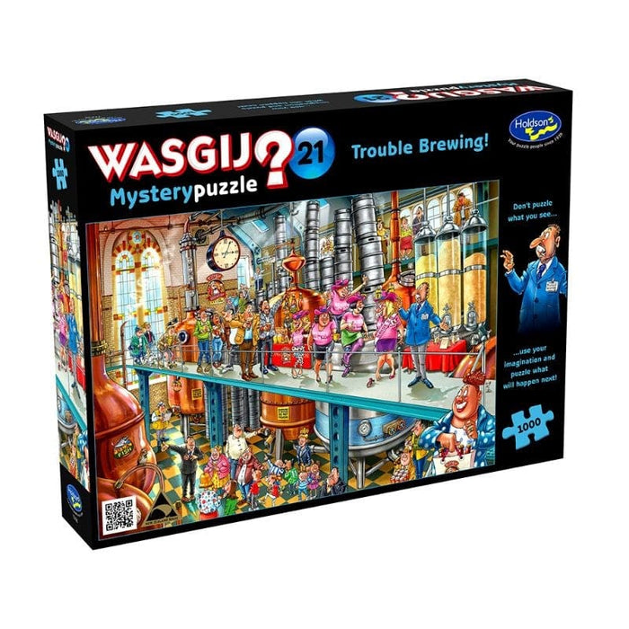 Wasgij? Mystery Puzzle 21 - Trouble Brewing (1000pc)