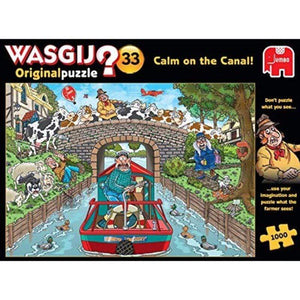 Holdson Jigsaws Wasgij? Original Puzzle 33 - Calm on the Canal (1000pc)