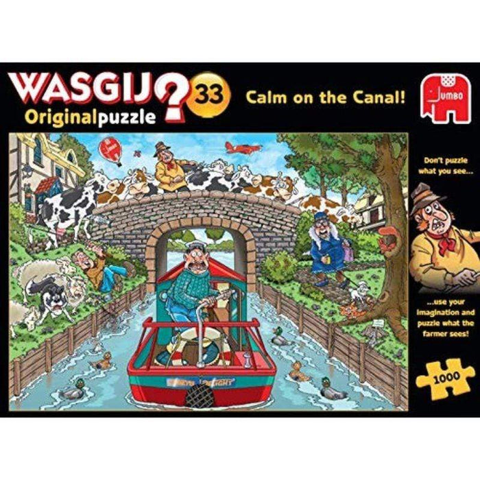 Wasgij? Original Puzzle 33 - Calm on the Canal (1000pc)