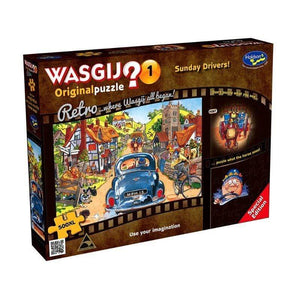 Holdson Jigsaws Wasgij? Retro Original Puzzle 1 - Sunday Drivers (500pc XL)