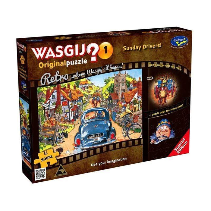 Wasgij? Retro Original Puzzle 1 - Sunday Drivers (500pc XL)