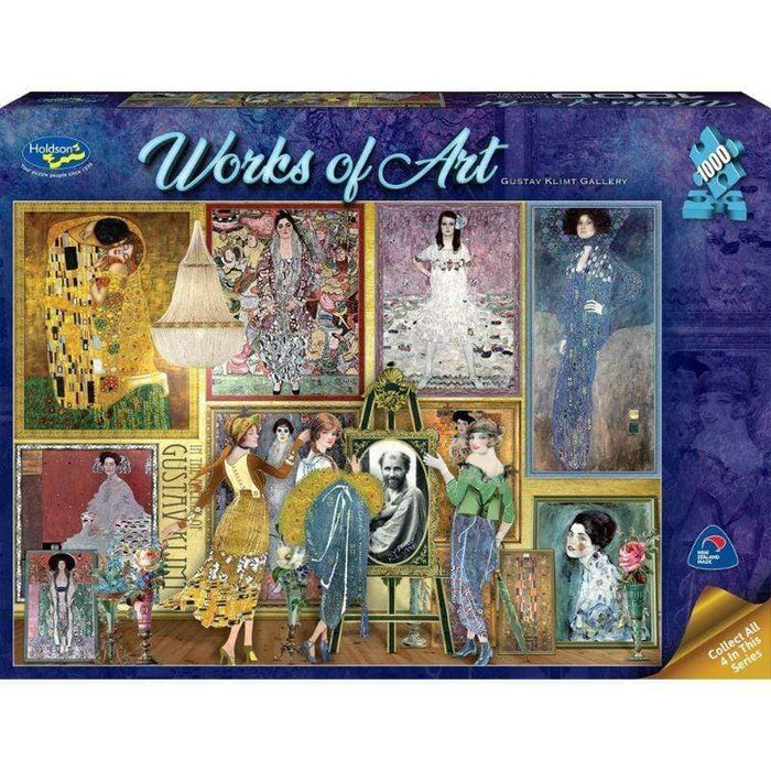 Works of Art - Gustav Klimt (1000pc) Holdson