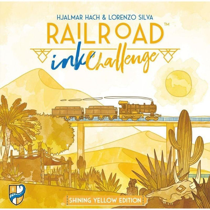 Railroad Ink Challenge - Shining Yellow Edition