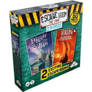 Identity Games Board & Card Games Escape Room The Game 2 Players - Dagger Of The Sultan and Viking Funeral (Q2 2023 Release)