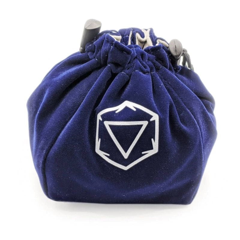 Imaginary Adventures Dice Dice Bag Velvet - Blue