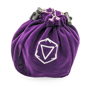 Imaginary Adventures Dice Dice Bag Velvet - Purple