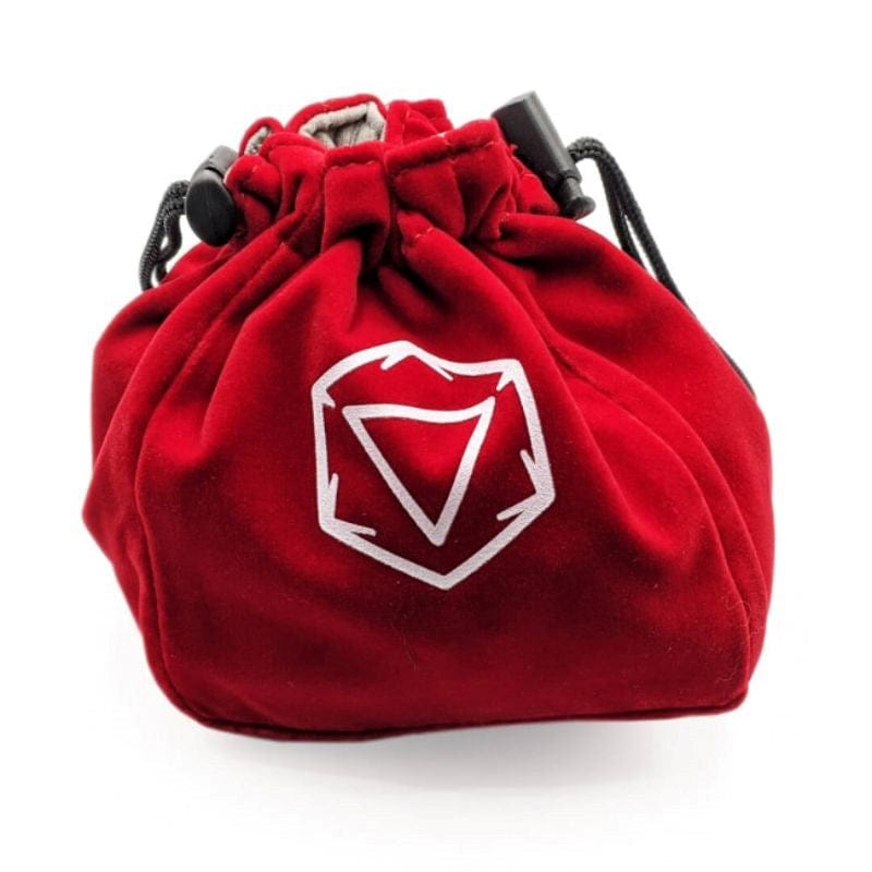 Imaginary Adventures Dice Dice Bag Velvet - Red