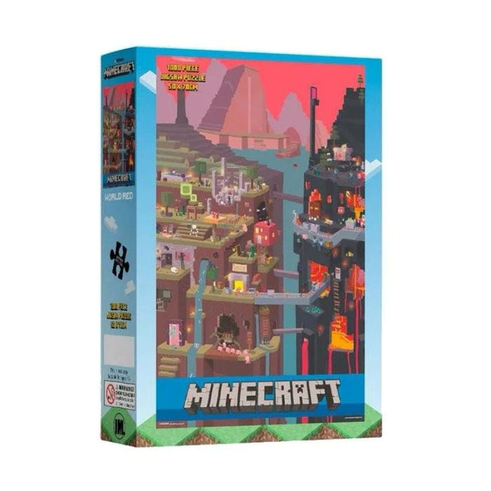 Minecraft - Red Puzzle (1000pc)