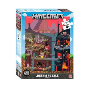 Impact Merch Jigsaws Minecraft World - Red Puzzle (300pc)