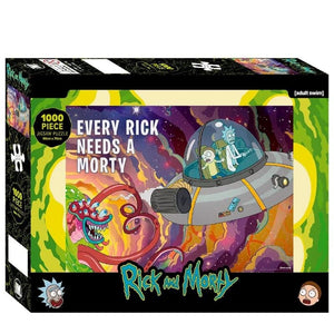 Impact Merch Jigsaws Rick and Morty Space Portal Puzzle (1000pc)