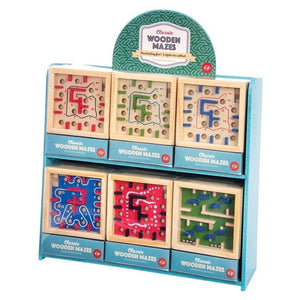 Independence Studios Logic Puzzles Wooden Mazes - Classic (IS Gift)