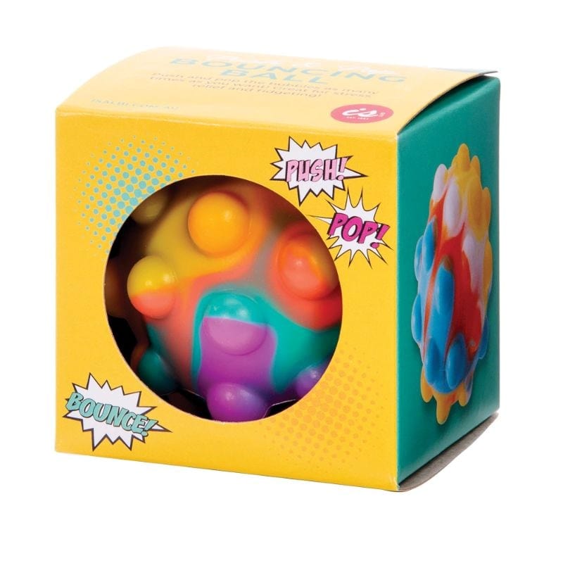 Independence Studios Novelties Push & Pop Ball (Assorted Colours)