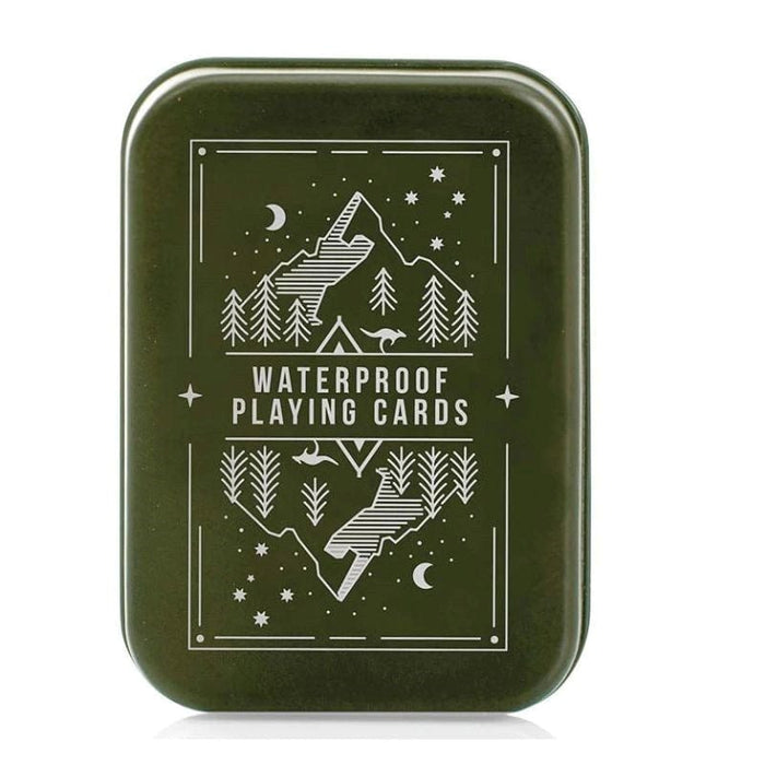 Waterproof Playing Cards in a Tin