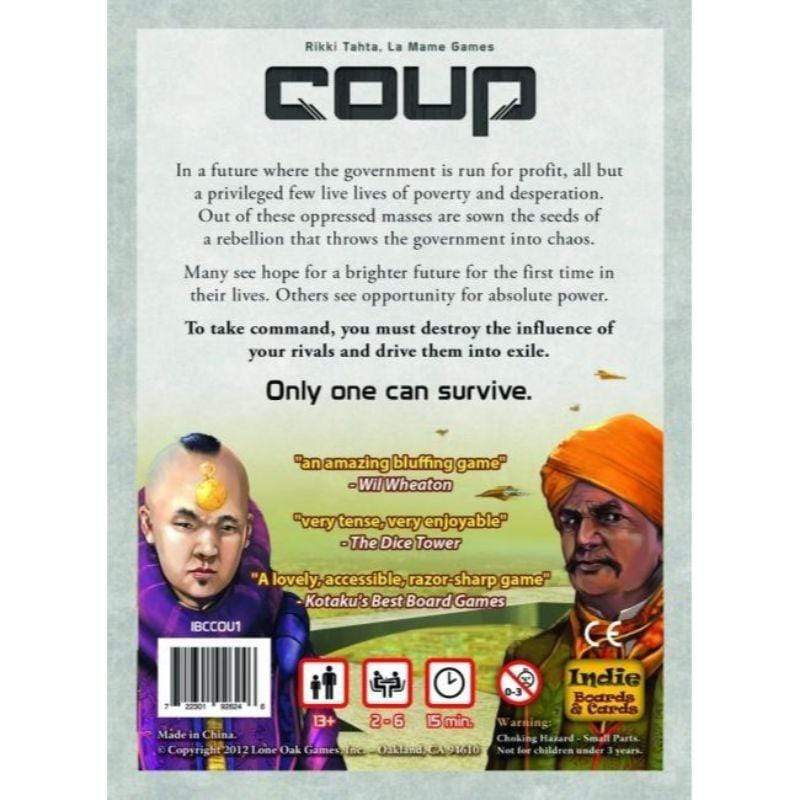 Indie Boards & Cards Board & Card Games Coup